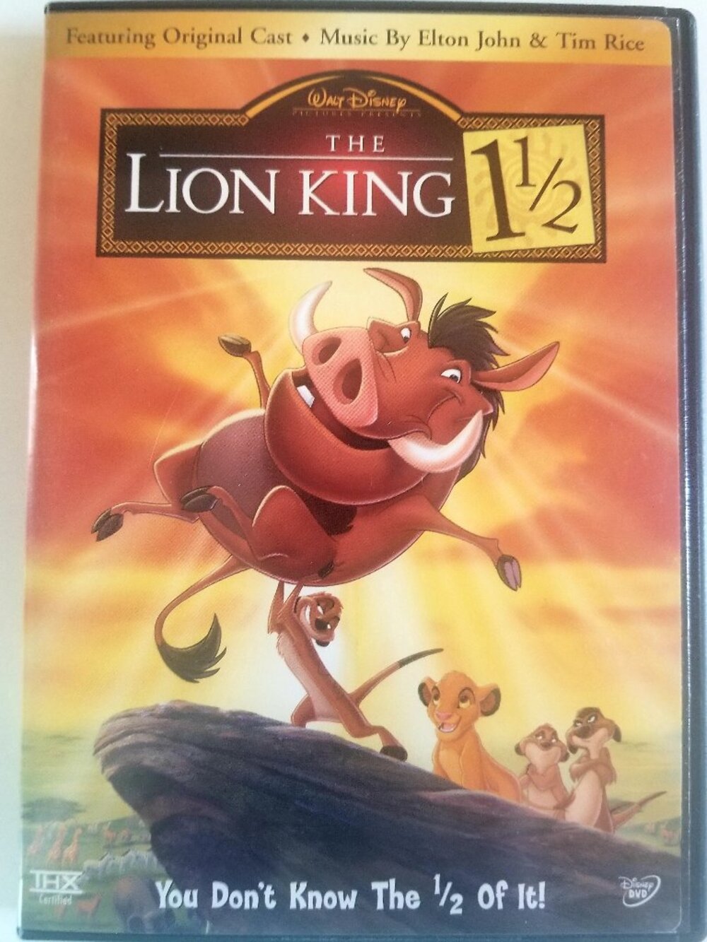The Lion King 1 1/2 DVD
